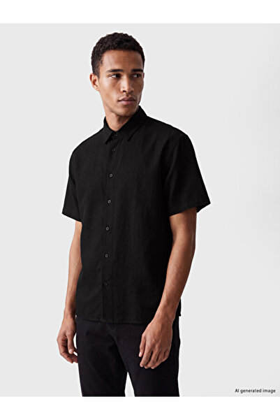 LC Waikiki Timeless Clothing & Timeless Choices Relax Fit Dobby Men's Shirt