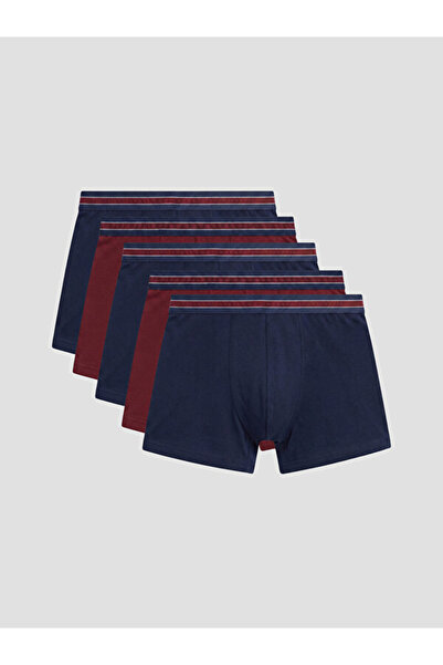 LC Waikiki Quality Parts from Çelebi Store Cotton Flexible Men's Boxer 5-Pack