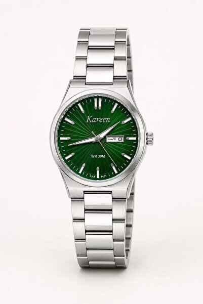 KAREEN Karin Men's Luxury Watch Waterproof Stainless Steel Strap 2 Years Warr...