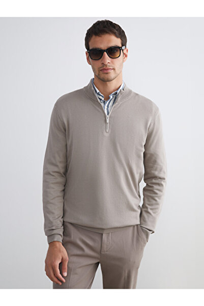 LC Waikiki Quality Pieces from Çelebi Store Dik Roba Collar Men's Knitwear Sw...