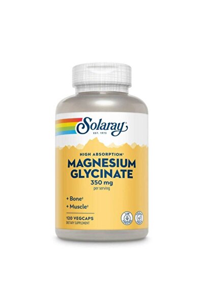 solarae SOLARAY MAGNESIUM GLYCINATE 350MG 120 CAPSULES