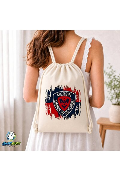 Ghostbastır Design Mersin İdman Yurdu Drawstring Linen Bag C185