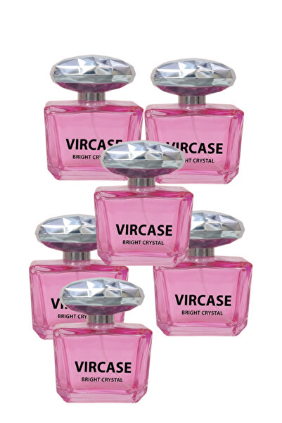 VIRCASE 6 Pieces Bright Crystal Perfume 90ML