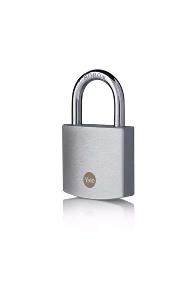 OEM Keyed padlock Y120DB/50/127/1, Yale, chrome-plated brass, 50 mm