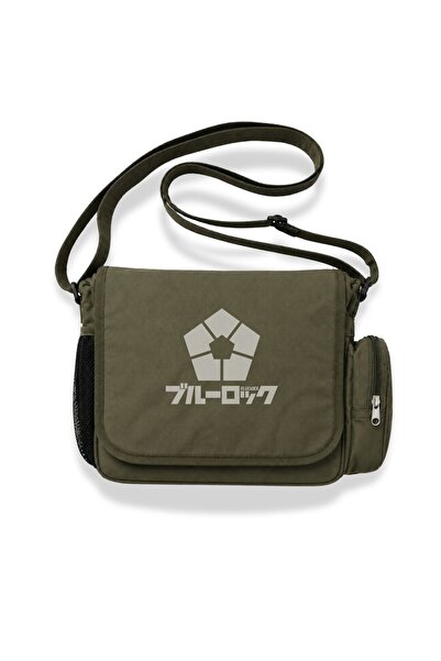 Fuddy Moda Unisex Bluelock Logo Printed Anime Messenger Bag