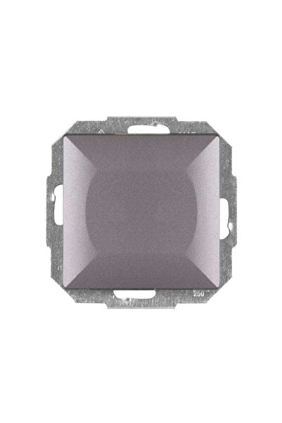 OEM Intrerupator simplu iluminat Abex Perla WP-1P/S AN, incastrat, antracit