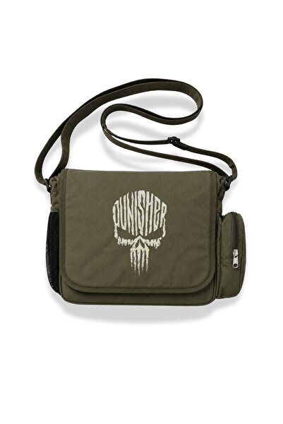 Fuddy Moda Unisex torba za poruke sa printom Punishera