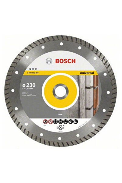 OEM Diamond blade, continuous, for cutting concrete / stone, Bosch Standard f...