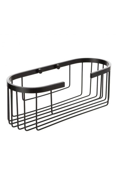 OEM Tatay S6603300 aluminum bathroom shelf, black finish, one shelf, 30 x 12 ...