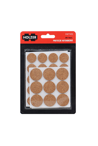 OEM Self-adhesive floor protection, Holzer EWFT329, round shape, set of 35 pi...