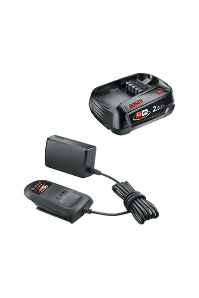 OEM Incarcator rapid + 1 acumulator Bosch Power for All, Li-ion, 18 V, 2.5 Ah