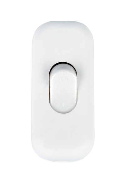 OEM Hoff Line wire switch, 2A, 250V, white