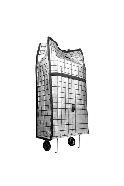 online kapsulavm avm alışveriş Foldable Multi-Purpose Shopping Bag with Wheels