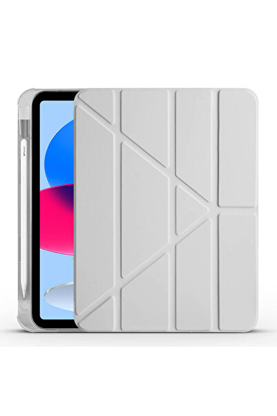 zore iPad 11.Nesil 2025 Kılıf Kalem Bölmeli Uyku Modlu Yatay ve Dikey Standlı...