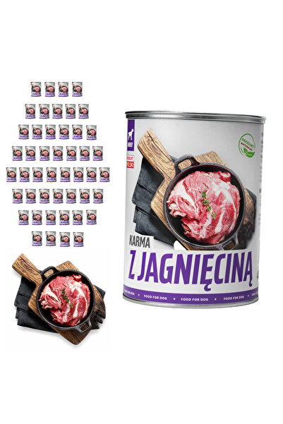 Tuf Tuf TufTuf hrană umedă completă pentru câini cu miel, Pate, 48x400g, la c...