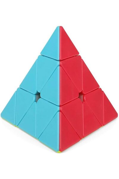 Arabest Pyraminx Qiming S2 Speedcube,Stickerless 3D Puzzle,Pyramid Cube,9.8cm...