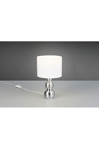 OEM REAL Lova ceiling light with integrated LED, E27, ceramic, white/silver