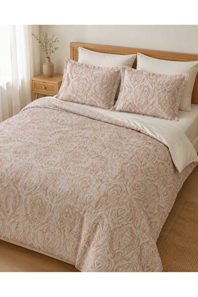 Ma Violette %100 Pamuk Damask Nevresim Takımı (4 yastıklı)