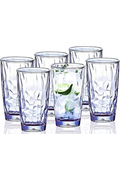 GENERAL Villageam Tritan Plastic 10oz Blue Color Bpa Free Resistant Tumbler Set