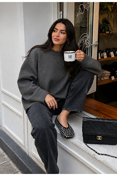 pepule Mink Oversize Knitted Sweater