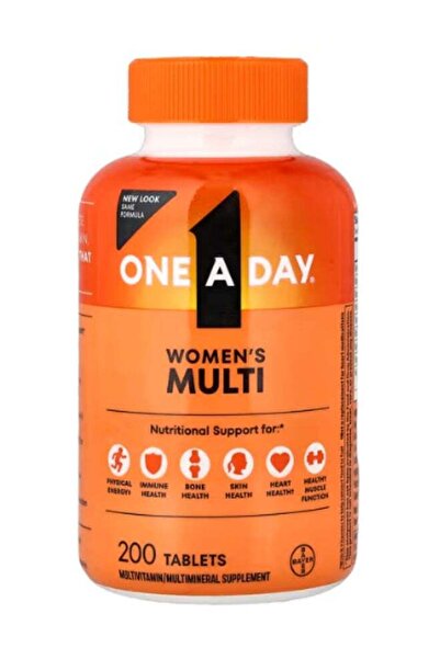 One A Day فيتامينات متعددة كاملة للنساء، 200 قرص