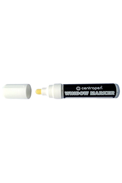 MC Micostore Marker creta lichida alba 2-15mm varf rotund 9121 centropen