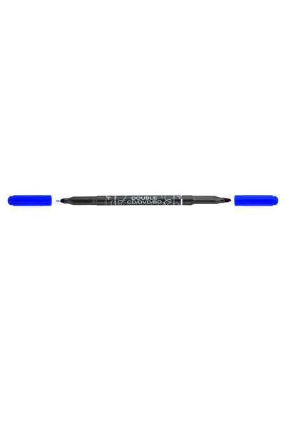 MC Micostore Marker cd 2 capete albastru 0.6/2.5mm 3616 centropen