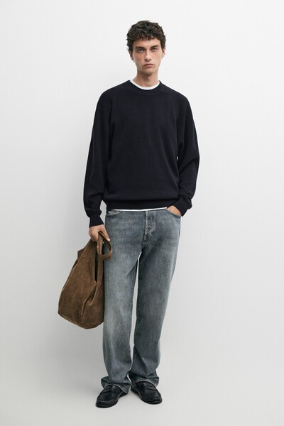 Massimo Dutti Bisiklet yaka triko kazak