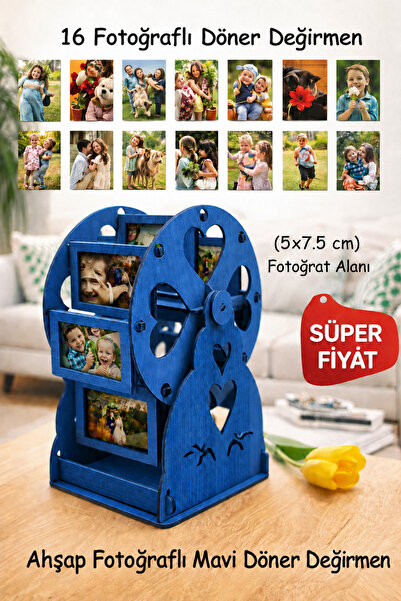 Saray Ahşap Fotoğraflı Değirmen