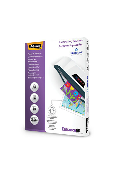 MC Micostore Foil a5 80 microns 100/top fellowes