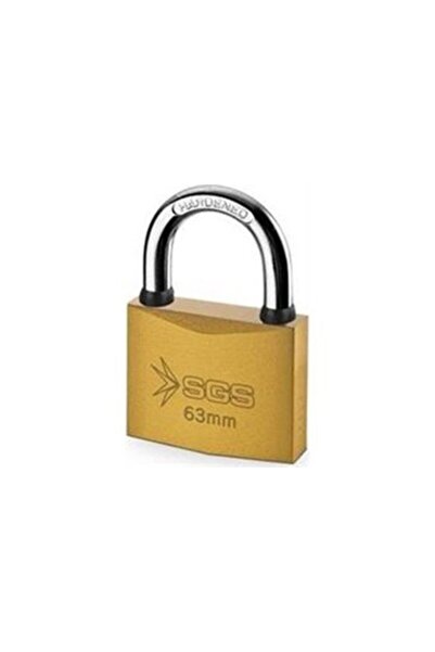 SGS Yellow Painted Padlock 20mm Sgs1340 (1 Piece)