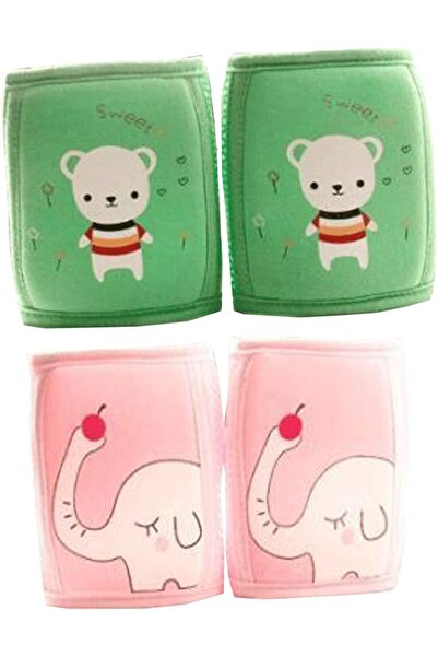 GENERAL Moneysavers 2Pairs Baby Gift Set Of Baby Crawling Knee Pads, Baby Leg...
