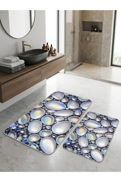 Turkish Home BANYO PASPASI JEL TABAN 2 PARÇA