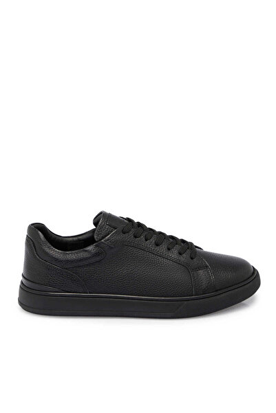 Tergan Siyah Hakiki Deri Erkek Sneaker - E25S1AY57422-A23