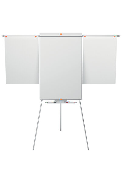 MC Micostore Magnetic flipchart with arms/tripod 69*100nano clean classic nobo