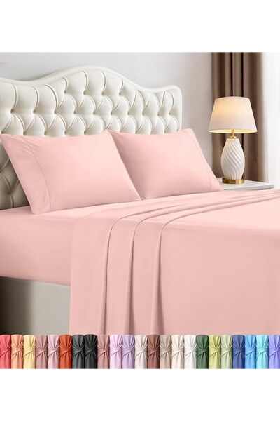 Utopia Bedding Utopia Bedding Bed Sheet Set - Soft Microfiber Bedding - Wrink...
