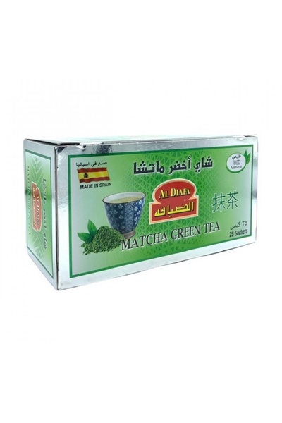 TEA أكياس ماتشا الخضراء الملفوفة من الديافا 25 قطعة