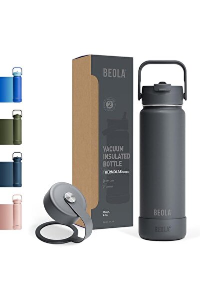 GENERAL 18/8 Grade 304 Double Wall Insulated Stainless Steel Sports Water Bot...