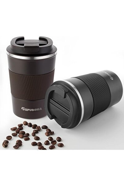 GENERAL Stainless Steel Coffee Mug for Travel & Camping with Splash Proof Lid...