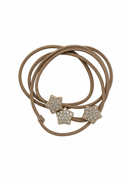 Jack Ferrero Star Stone Flexible Hair Elastic Clip Set of 3 Women's and Child...