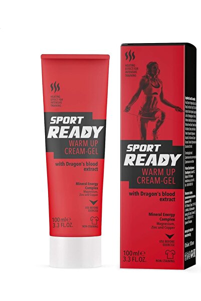 Sport Ready Warm up Cream-Gel with Heating Effect for Intensive Training, Non...