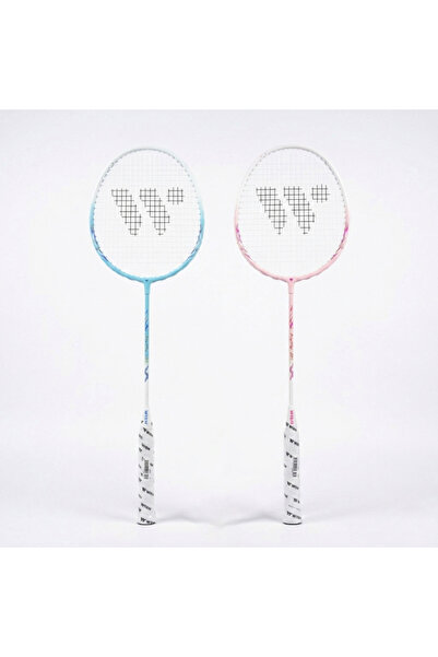 Wish Badminton Racket Set Blue PinkWISH Joyfly 201 | 2 Rackets + 3 Shuttlecoc...