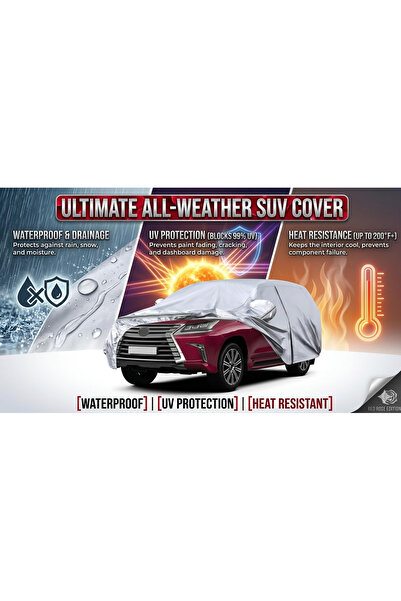 CFT for Hyundai Genesis GV70 and GV80 Car Cover All Weather 7-Layer Waterproo...