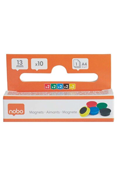 MC Micostore Magneti whiteboard 13mm 10/set nobo