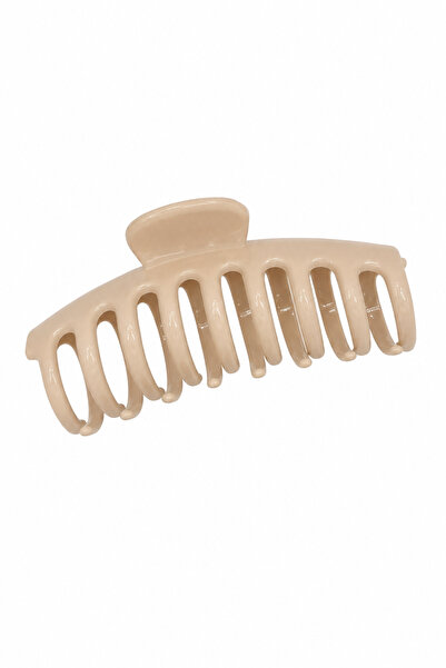 Jack Ferrero Stylish and Durable Light Beige Color Large Size Hair Clip Claw ...