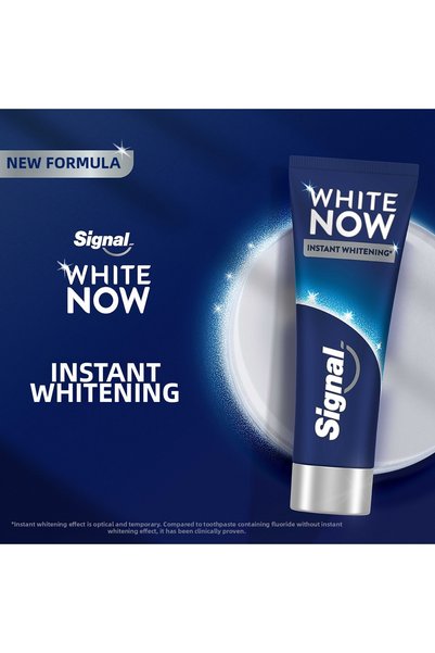 Signal White Now Toothpaste Original Instant Whiteness 75 ml X2