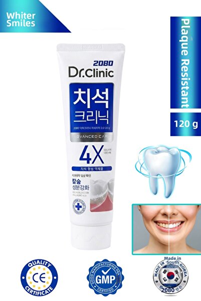 2080 Dr. Clinic Anti-Plaque and Anti-Tartar Whitening Toothpaste