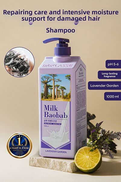 Milk Baobab Intensive Moisturizing Shampoo for Repairing Damaged Hair Origina...
