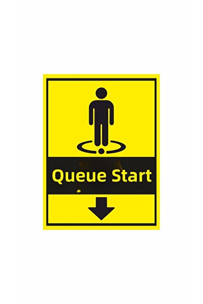 Gokco Queue Starter Floor Foil Store Workplace Shop Cash Register Payment Cas...