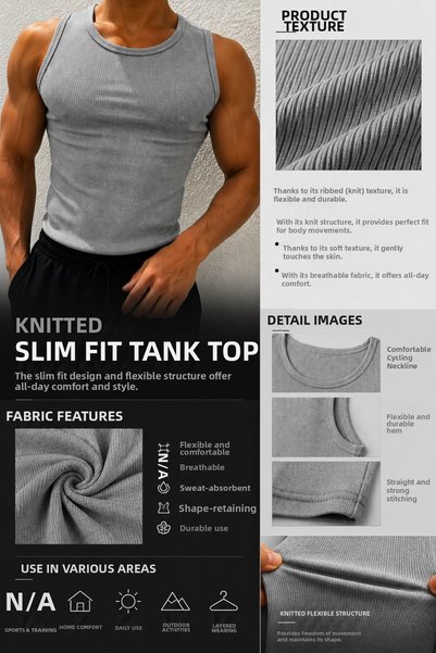 Livik Guler Halter pentru bărbați Slimfit material reiat Sportsman material elastic Athlete